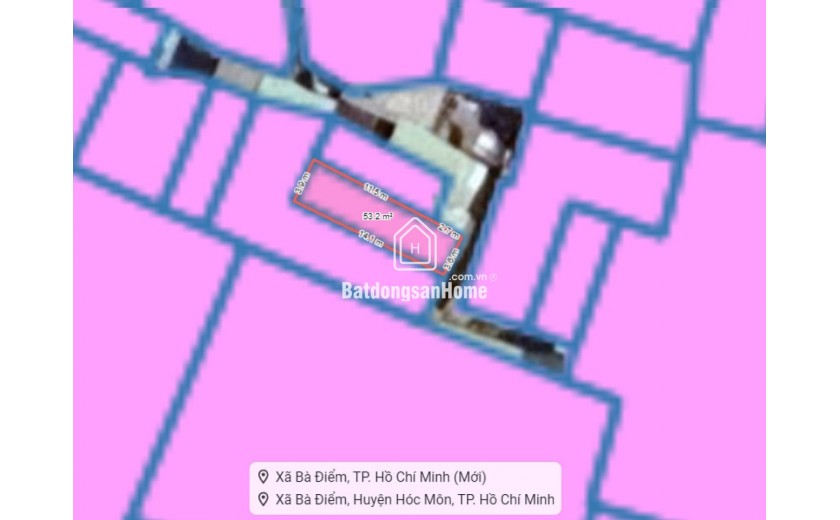 Nhà Nở hậu 2 tầng 53m2 – Nguyễn Thị Sóc HM